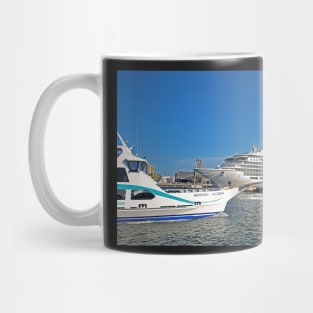 Magnetic Island Barge and Seabourn Encore Cruise Ship Mug